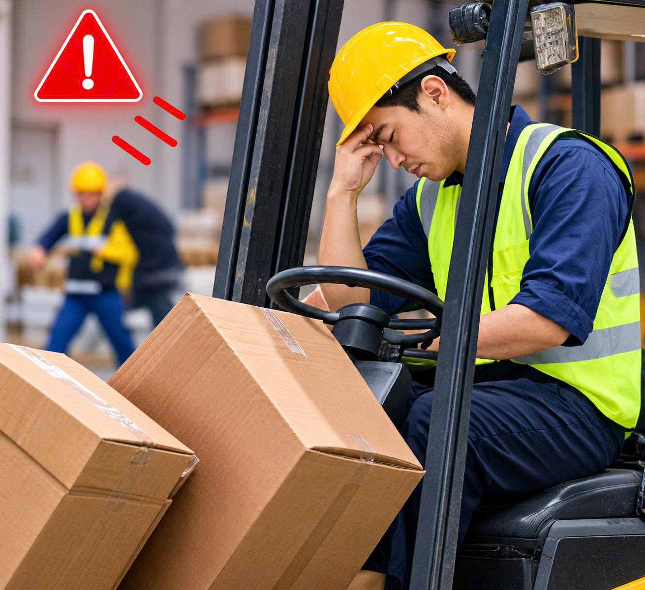 Nhà máy cần kiểm tra nồng độ cồn đối với người lái xe nâng